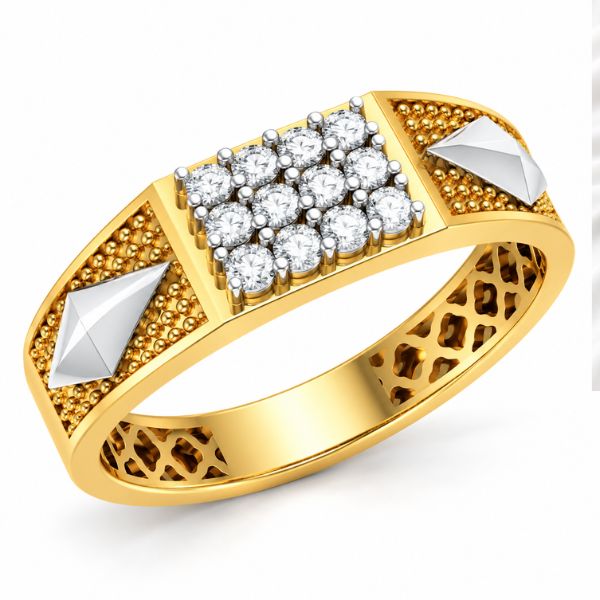 Gold Luxe Spark Ring